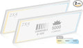 NUWATT 2 Pack, 2x4 LED Flat Panel Light, 3CCT 3000K/4000K/5000K Selectable by NUWATTLighting
