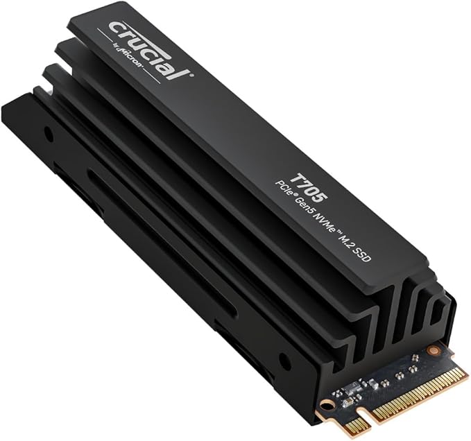 Crucial T705 PCIe Gen5 NVMe 1TB SSD by Crucial