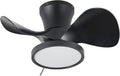 ocioc Quiet Ceiling Fan with LED Light 22 inch Large Air Volume Remote Control by ocioc