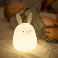 LEDHOLYT LED Cute Rabbit Night Light, Cute Silicone Bunny Lamp and Animal by LEDHOLYT