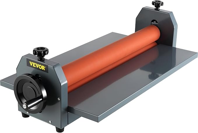 VEVOR 51 Inch Cold Laminator Machine 10mm Manual Vinyl Photo Film Cold by VEVOR