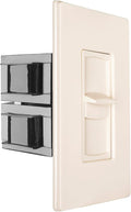 OSD Audio 100W Sleek, Minimalist Design in Wall Volume Control, Slider Almond by OutdoorSpeakerDepot
