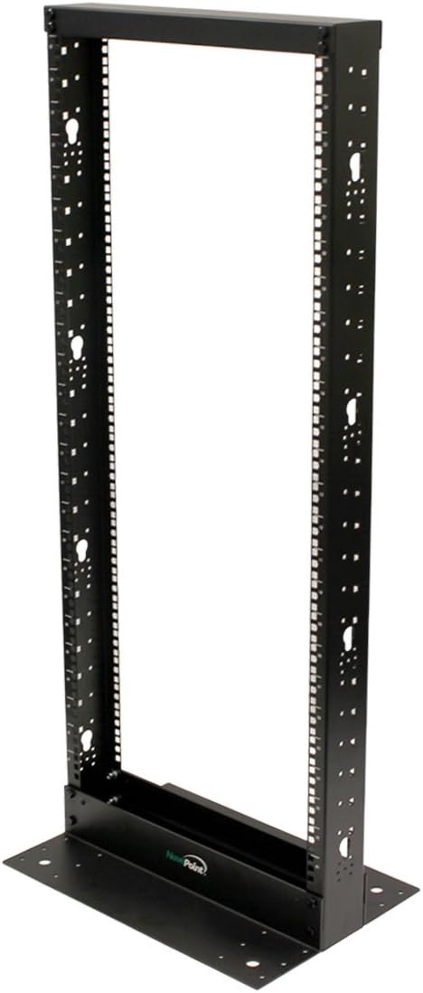 NavePoint 25U 2 Post Open Frame Server Rack - Image 2