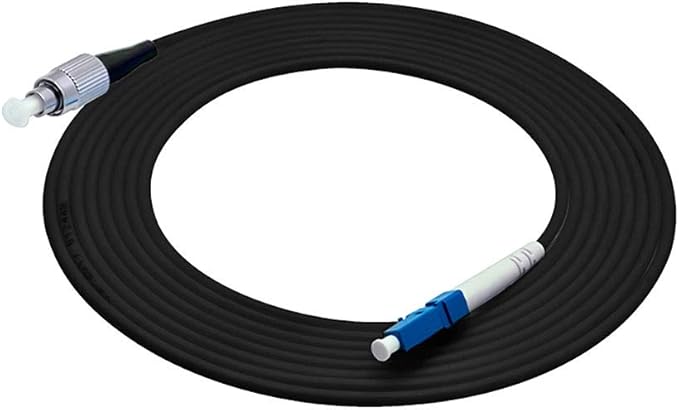 Jeirdus 5M LC to FC Outdoor Armored Simplex 9/125 SM Fiber Optic Cable Jumper - Image 4