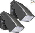 DAKASON 30W LED Wall Pack, Dusk-to-Dawn Photocell, Adjustable Head, Full by DAKASON