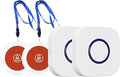 Wireless Caregiver Pager Dual Receiver Home Alert System by Greetmed
