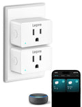 Lepro P1 Smart Plug Mini 15A, WiFi Outlet Plugs Compatible by Lepro