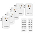 Remote Control Outlet, WILAWELS Wireless Remote Light Switch, Programmable by Wilawels
