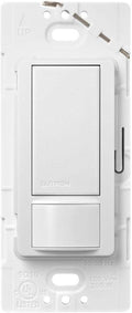 Lutron Maestro Motion Sensor Switch | 2 Amp, Single Pole | MS-OPS2-SW | Snow by Lutron
