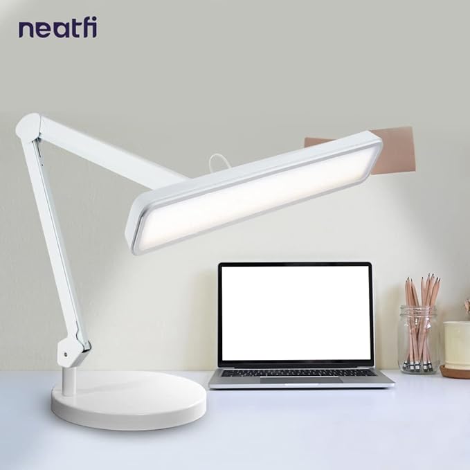 Neatfi XL 2, 500 Lumens LED Task Lamp, Eye-Caring, Desk Light - Image 7