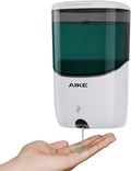 AIKE Liquid Automatic Wall Mount Soap Dispenser, Battery Operated Model AK1216 by AIKE