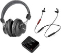 Avantree D4169 Dual Wireless Headphones & Earbuds Set by Avantree
