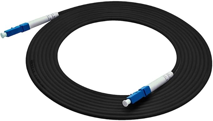Jeirdus 5M LC to LC Outdoor Armored Simplex 9/125 SM Fiber Optic Cable Jumper - Image 4