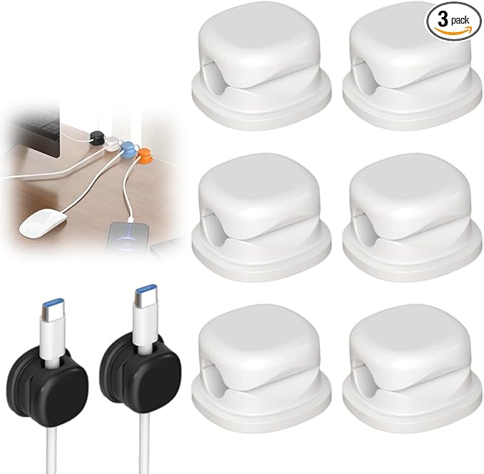 Magnetic Cord Organizer Holder, Upgrade Cord Holder by Yilia
