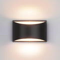 Aipsun Black Modern LED Wall Sconce Indoor Wall Lights 1 Pack Hardwired Up and by Aipsun