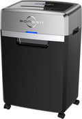 BONSEN Heavy Duty Paper Shredder, 24-Sheet Cross-Cut Shredder, 40-Min by BONSEN