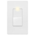 LIDER Minimalist Design Matte Finish Lighted Decorator Switch by LIDER