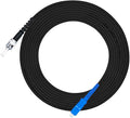 Jeirdus 600M SC to ST Outdoor Armored Simplex 9/125 SM Fiber Optic Cable Jumper by Jeirdus