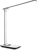 Turcom LED Desk Lamp With USB Charging Port Dimmable Touch Controls w/Color by Mount-It