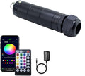 AZIMOM Bluetooth/RF Control 6W Car Use Sound Activated Fiber Optic Light Box by AZIMOM