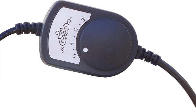 HydroMist Oscillating Wall Mounted Outdoor-Rated Fan, 3-Speed Control on Cord - Image 4