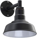 Steel Lighting Co. Hawthorne Barn Light | Outdoor Wall Mounted | 8 inch Dome | by SteelLightingCo