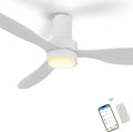 SMAAIR 52" Smart Flush Mount Ceiling Fans by SMAAIR