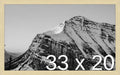 Frame It Easy 33 x 20 Wheat Wood Frame by FrameItEasy