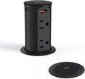 Jgstkcity Pop Up Power Outlet for Countertops & Desks, 2.5-Inch Hole Flush by Jgstkcity