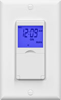 BN-LINK 7 Day Programmable in-Wall Timer Switch by BN-LINK