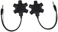 Headphone Audio Splitter 5 Ways Adaptor 3.5mm Audio Stereo Splitter Cable Male by JWCE.