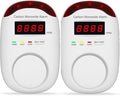 Carbon Monoxide Detector Insertion, Vzmcov CO Detector, LED Display Screen by Vzmcov