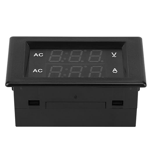 DROK Volt Amp Meter, AC 500V 100A Digital Voltmeter Ammeter Panel, 0.39 Inches - Image 5