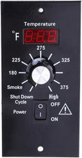 Digital Thermostat Controller, LED Display Temperature Control Panel Barbecue by Unknown