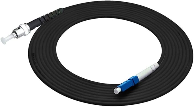 Jeirdus 3M LC to ST Outdoor Armored Simplex 9/125 SM Fiber Optic Cable Jumper - Image 4