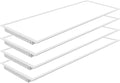 NUWATT 4 Pack 1x4 LED Panel for Drop-in Ceiling, 3000K Warm White, Super Bright by NUWATTLighting