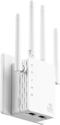 WiFi Extender, WiFi Extender Signal Booster Dual-Band AC1200Mbps 10X Faster by BREGINELLC