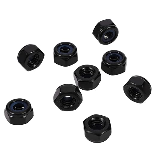 MewuDecor 1/2-13 Nylon Insert Hex Lock Nuts Locknuts, 304 Stainless Steel 18-8 - Image 7