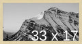 Frame It Easy 33 x 17 Wheat Wood Frame by FrameItEasy