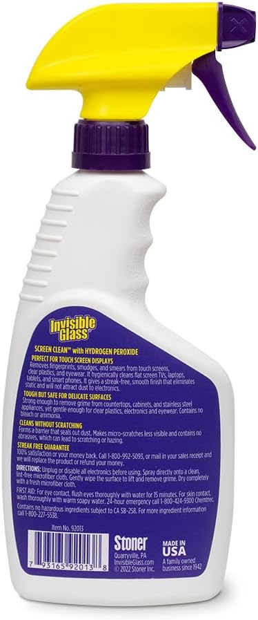 Invisible Glass 92013 16-Ounce Screen Clean Multi-Surface Cleaner Perfect - Image 2