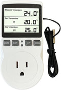 Plug in Thermostat Temperature Controller Electric Digital Thermostat Heating by ecoartheating