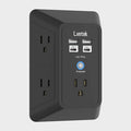 Outlet Extender, Surge Protector Outlet by Lvetek