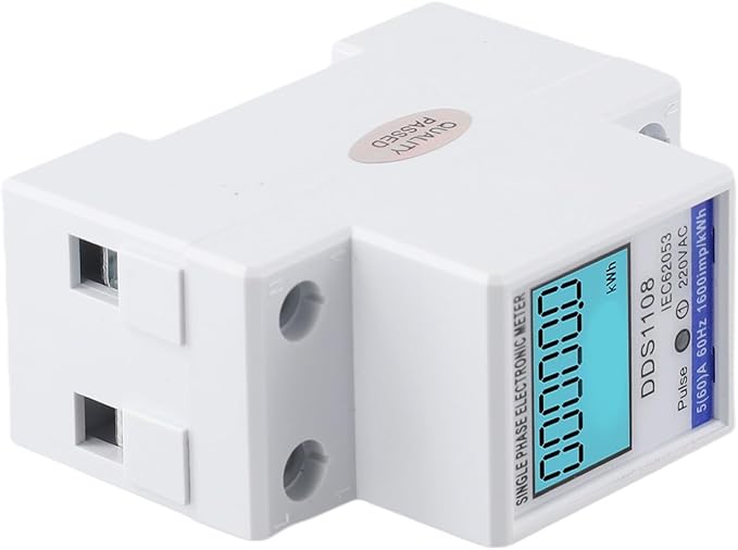 Digital Energy Meter LCD Display 50A 60A Single Phase Power Monitor Electric - Image 9