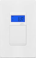 TG 7 Days Digital in-Wall Programmable Timer Switch by TG