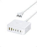 Baseus Charging Station 120W, 6-in-1 USB-C PD Fast Charging Desktop Charger by Baseus
