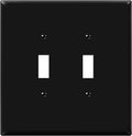 ENERLITES Double Toggle Switch Cover, Two Gang Light Switch Wall Plate by Enerlites