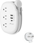 Alitayee USB C Travel Power Strip, Portable Power Strip by Alitayee