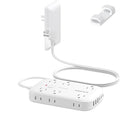 Extension Cord with Outlet Cover & Multi USB- 5 FT, Ultra Thin Outlet Concealer by YourBetterchoice