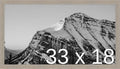 Frame It Easy 33 x 18 Rustic Gray Wood Frame by FrameItEasy
