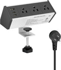 Tecmojo Desk Clamp Power Strip 3 Outlet by Tecmojo